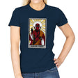 Marvel Messiah  - Womens T-Shirts RIPT Apparel Small / Navy