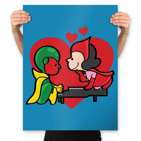 Marvelous Peanuts - Prints Posters RIPT Apparel 18x24 / Sapphire