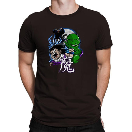 Master and Student - Graffitees - Mens Premium T-Shirts RIPT Apparel Small / Dark Chocolate