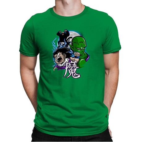 Master and Student - Graffitees - Mens Premium T-Shirts RIPT Apparel Small / Kelly Green