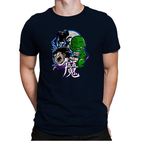 Master and Student - Graffitees - Mens Premium T-Shirts RIPT Apparel Small / Midnight Navy