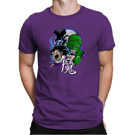 Master and Student - Graffitees - Mens Premium T-Shirts RIPT Apparel Small / Purple Rush