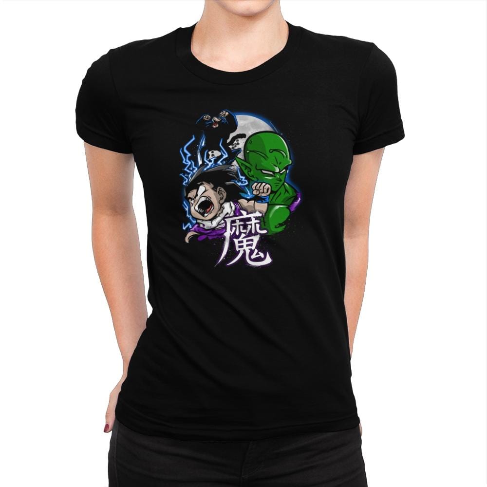 Master and Student - Graffitees - Womens Premium T-Shirts RIPT Apparel Small / Indigo