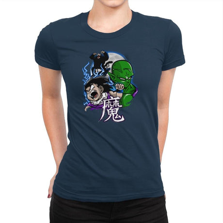 Master and Student - Graffitees - Womens Premium T-Shirts RIPT Apparel Small / Midnight Navy