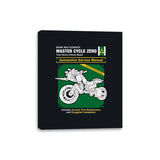 Master Cycle Service Manual - Canvas Wraps Canvas Wraps RIPT Apparel 8x10 / Black