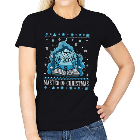 Master Of Christmas - Womens T-Shirts RIPT Apparel Small / Black