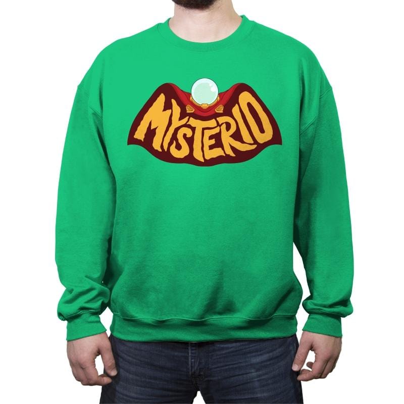 Master of Illusions - Crew Neck Sweatshirt Crew Neck Sweatshirt RIPT Apparel Small / Irish Green