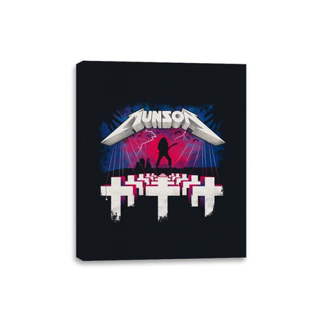 Master of Metal - Best Seller - Canvas Wraps Canvas Wraps RIPT Apparel 8x10 / Black