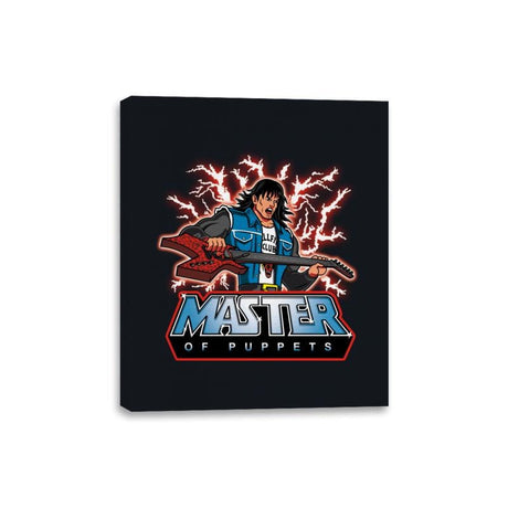 Master of Metal - Canvas Wraps Canvas Wraps RIPT Apparel 8x10 / Black