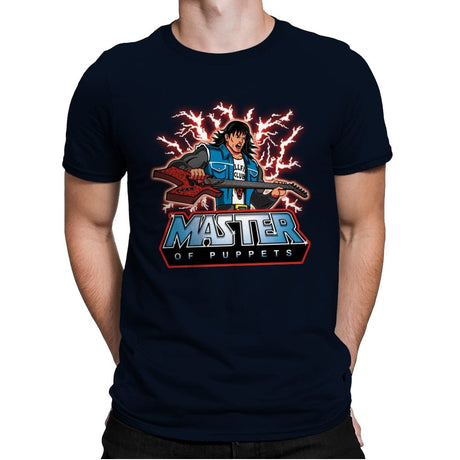 Master of Metal - Mens Premium T-Shirts RIPT Apparel Small / Midnight Navy