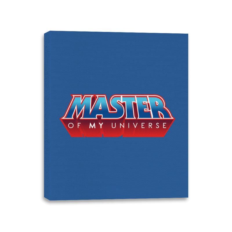 Master Of My Universe - Canvas Wraps Canvas Wraps RIPT Apparel 11x14 / Royal