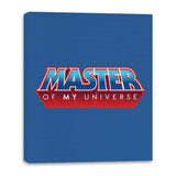 Master Of My Universe - Canvas Wraps Canvas Wraps RIPT Apparel 16x20 / Royal