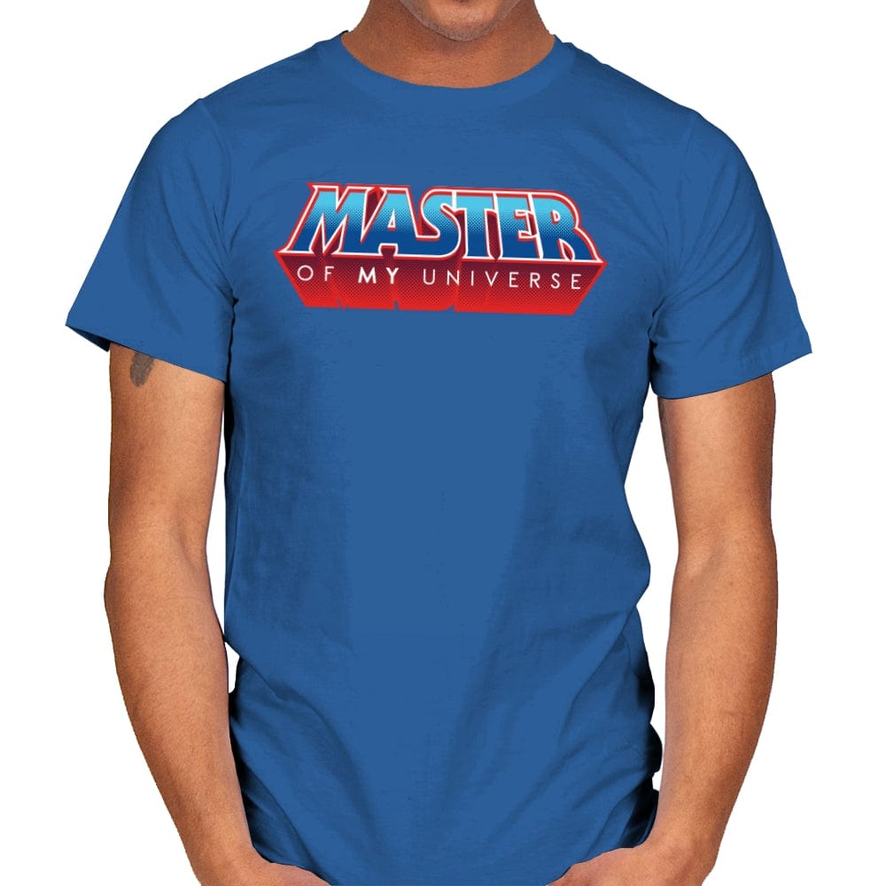 Master Of My Universe - Mens T-Shirts RIPT Apparel Small / Royal