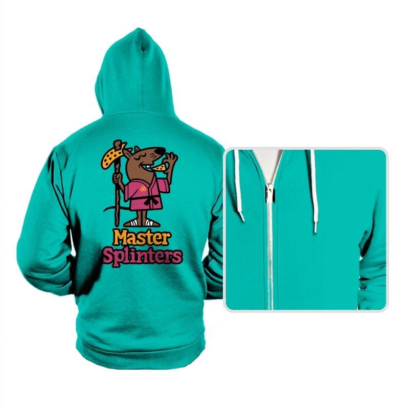 Master's Pizza - Hoodies Hoodies RIPT Apparel Small / Teal