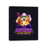 Masters Kamehameha - Canvas Wraps Canvas Wraps RIPT Apparel 11x14 / Black