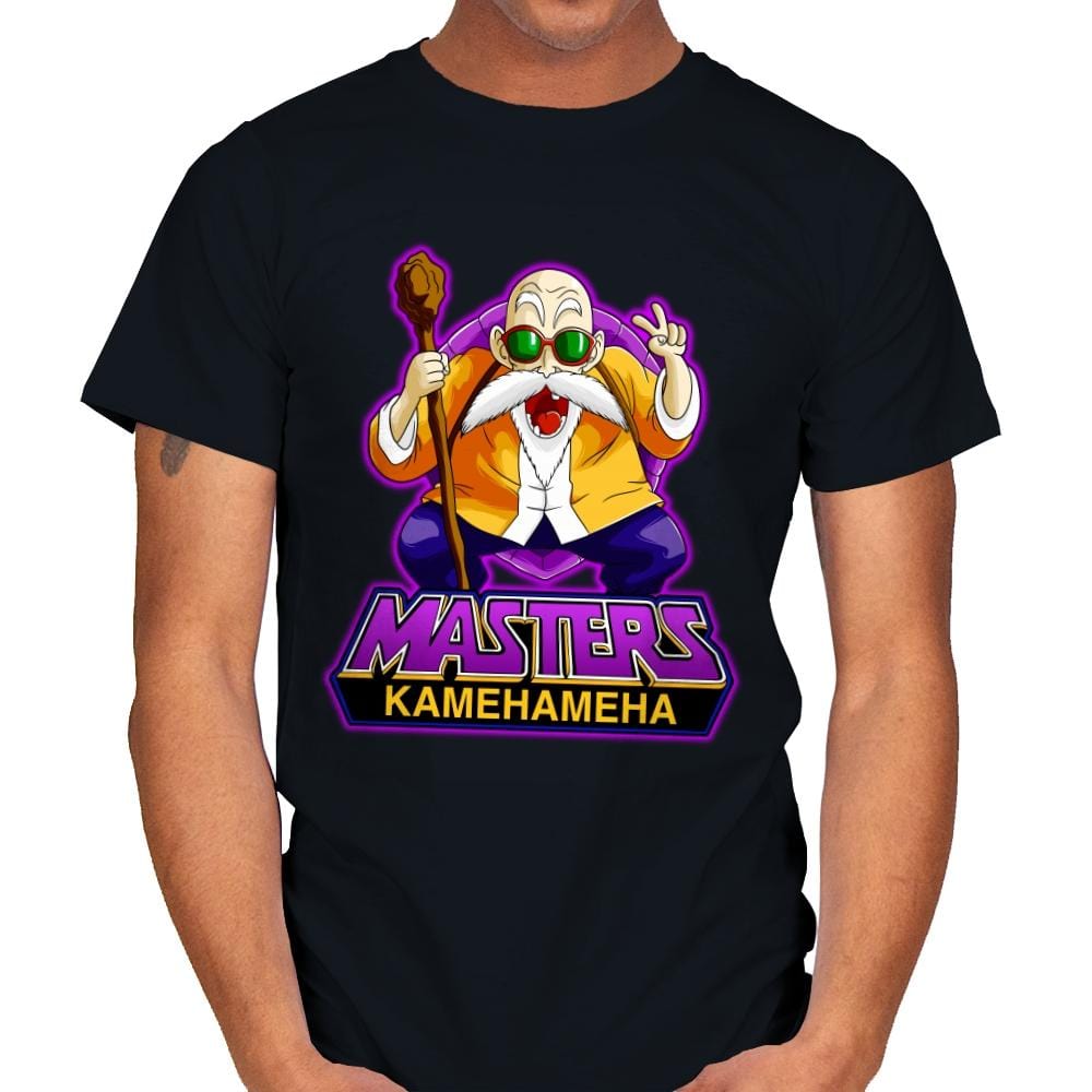 Masters Kamehameha - Mens T-Shirts RIPT Apparel Small / Black