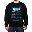 Masters of Science - Crew Neck Sweatshirt Crew Neck Sweatshirt RIPT Apparel Small / Black