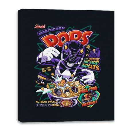 Mastocorn Pops - Canvas Wraps Canvas Wraps RIPT Apparel 16x20 / Black