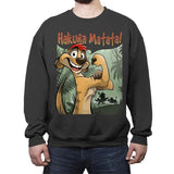 Matata - Crew Neck Sweatshirt Crew Neck Sweatshirt RIPT Apparel