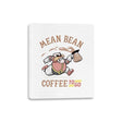 Mean Bean Coffee TO GO - Canvas Wraps Canvas Wraps RIPT Apparel 8x10 / White