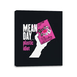 Mean Day - Canvas Wraps Canvas Wraps RIPT Apparel 11x14 / Black