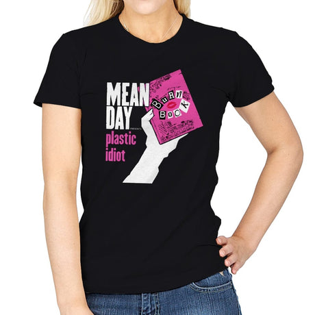 Mean Day - Womens T-Shirts RIPT Apparel Small / Black