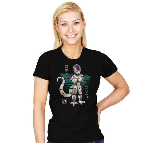 Mecha Emperor - Womens T-Shirts RIPT Apparel Small / Black