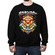 Mecha Monster - Crew Neck Sweatshirt Crew Neck Sweatshirt RIPT Apparel Small / Black