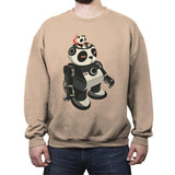 Mecha Panda - Crew Neck Sweatshirt Crew Neck Sweatshirt RIPT Apparel