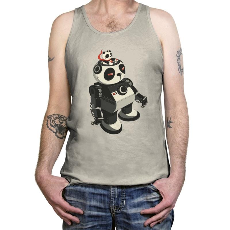 Mecha Panda - Tanktop Tanktop RIPT Apparel