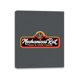 Mechanical Rat Pizza & Child Casino - Best Seller - Canvas Wraps Canvas Wraps RIPT Apparel 11x14 / Charcoal