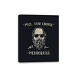 Mediocrates - Canvas Wraps Canvas Wraps RIPT Apparel 8x10 / Black