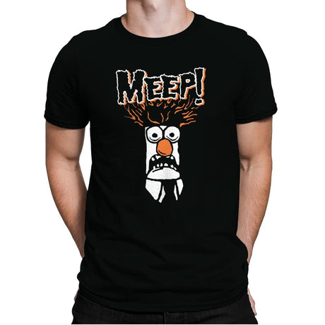 Meep! - Mens Premium T-Shirts RIPT Apparel Small / Black