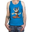 Meesa Eyes Up Here - Tanktop Tanktop RIPT Apparel X-Small / Teal