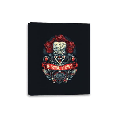 Meet the Dancing Clown - Canvas Wraps Canvas Wraps RIPT Apparel 8x10 / Black