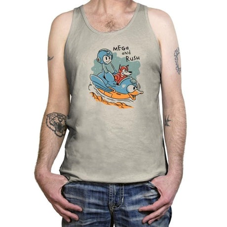 Mega and Rush - Tanktop Tanktop RIPT Apparel