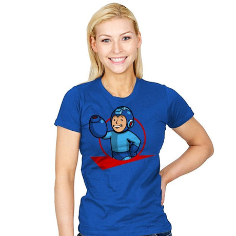 Mega Boy - Womens T-Shirts RIPT Apparel Small / Royal