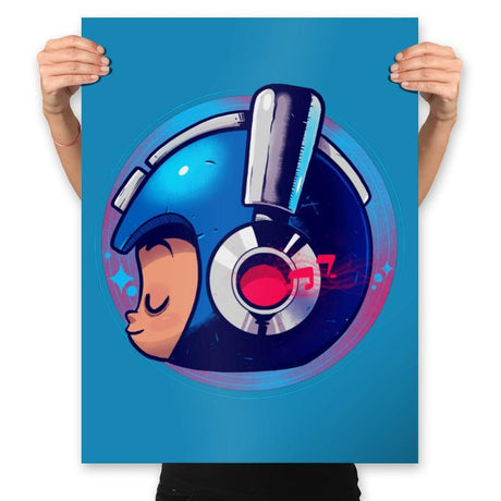 Mega Jam - Prints Posters RIPT Apparel 18x24 / Sapphire