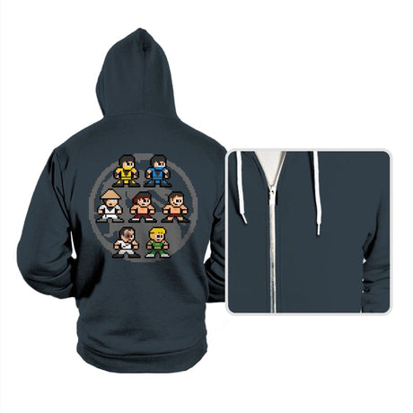 Mega Kombat - Hoodies Hoodies RIPT Apparel Small / Dark Gray