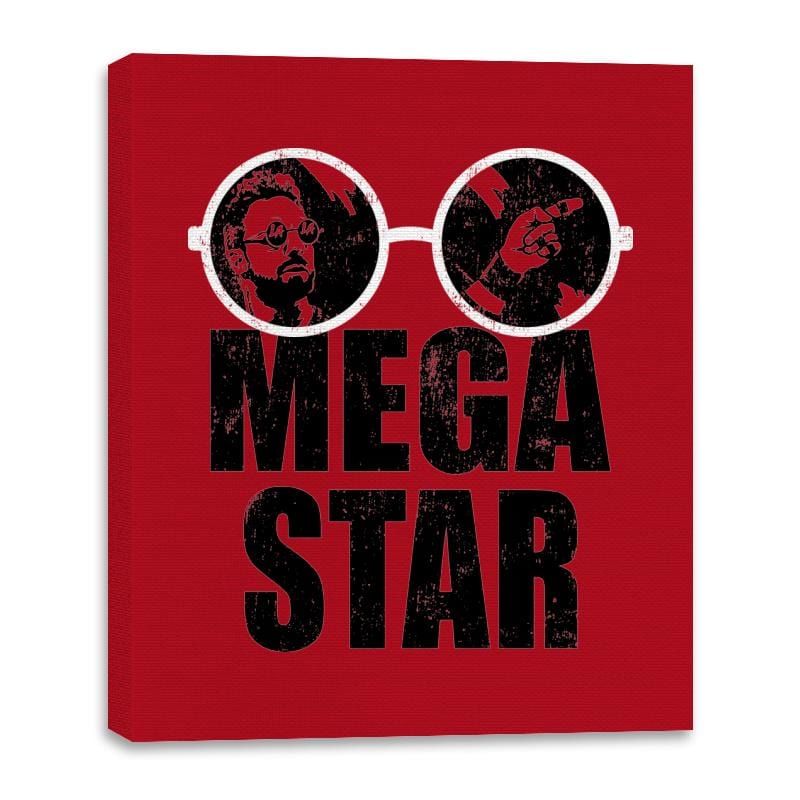 Mega Star Year! - Canvas Wraps Canvas Wraps RIPT Apparel 16x20 / Red