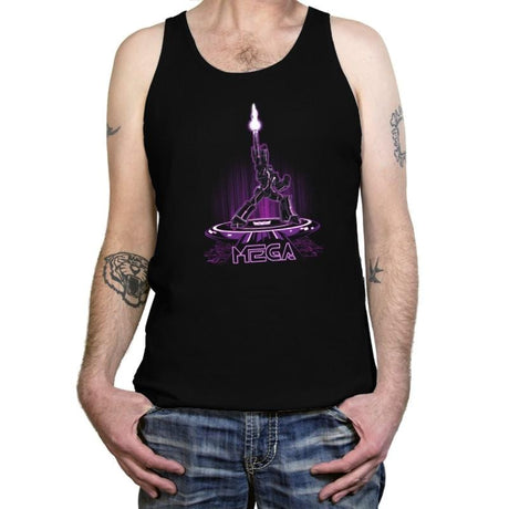 MEGA-TRON Reprint - Tanktop Tanktop RIPT Apparel X-Small / Black