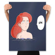 Meh-maid - Prints Posters RIPT Apparel 18x24 / Navy