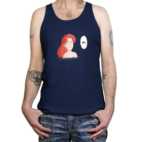 Meh-maid - Tanktop Tanktop RIPT Apparel X-Small / Navy