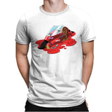 Melting Cyberpunk Bike - Mens Premium T-Shirts RIPT Apparel Small / White