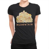 Meowntaintop - Womens Premium T-Shirts RIPT Apparel Small / Black