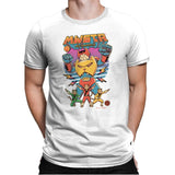 Meowster Squadron - Mens Premium T-Shirts RIPT Apparel Small / White