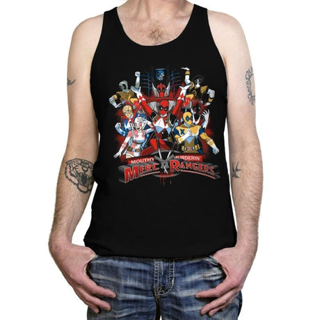 Merc Rangers - Tanktop Tanktop RIPT Apparel X-Small / Black