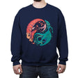 Mermaid or Kraken? - Crew Neck Sweatshirt Crew Neck Sweatshirt RIPT Apparel Small / Navy