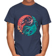 Mermaid or Kraken? - Mens T-Shirts RIPT Apparel Small / Navy