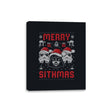 Merry Sithmas - Canvas Wraps Canvas Wraps RIPT Apparel 8x10 / Black